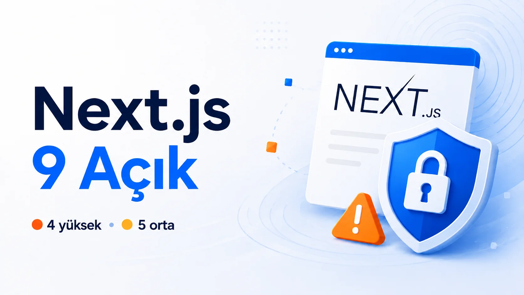 Impact analysis for nine announced Next.js security vulnerabilities in web applications.