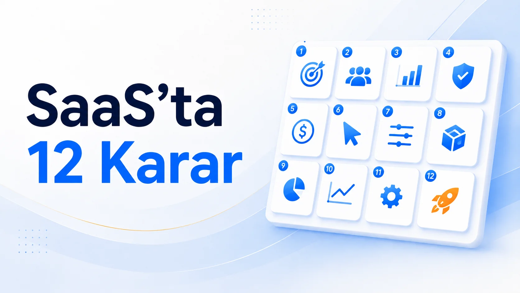 Product, technology and business model decisions to make before building a SaaS product.